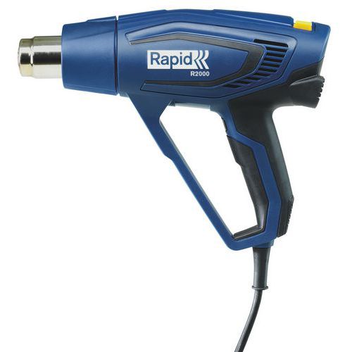 Pistola de ar quente R2000 e acessórios – Rapid