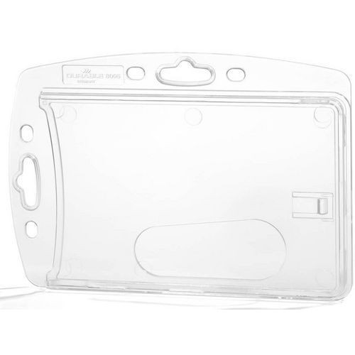 Porta-crachás fechado, 1 cartão de segurança – Durable Porta-crachás fechado, 1 cartão de segurança – Durable