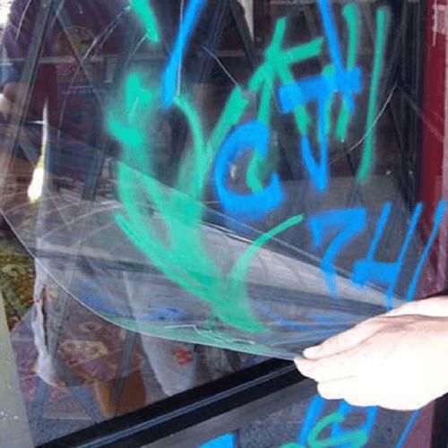 Película de segurança antigrafiti 125 mícrones – Luminis