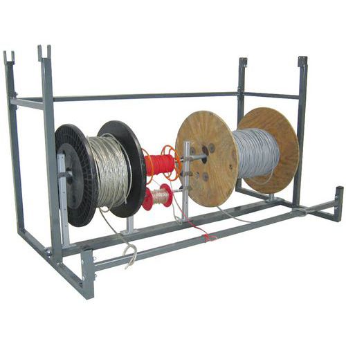 Módulo de estante de coroas para carretéis e rolos Bobi-Rack – Câble Équipements