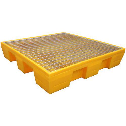 Palete de retenção - 220 L Palete de retenção - 220 L