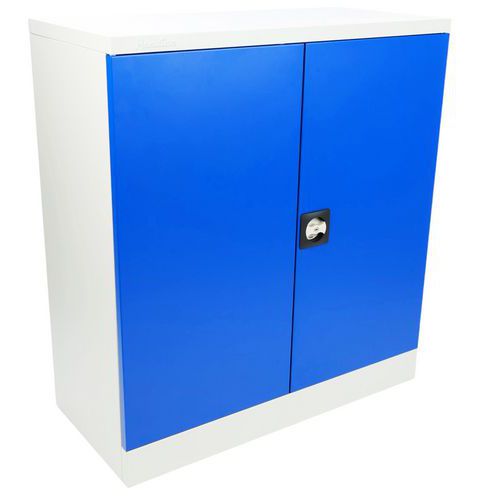 Armário de oficina em kit - Altura de 100 cm - Manutan Expert Armário de oficina em kit - Altura de 100 cm - Manutan Expert