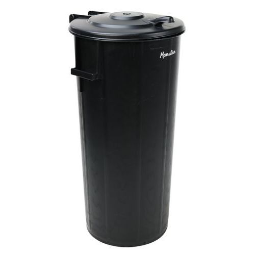 Caixote de lixo com tampa – 60 L e 100 L - Manutan Expert Caixote de lixo com tampa – 60 L e 100 L - Manutan Expert