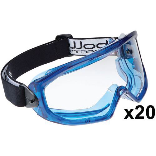Óculos-máscara de proteção Super Blast – embalagem ecológica – Bollé Safety