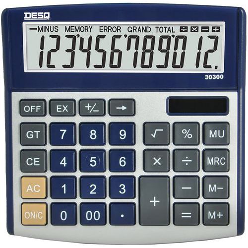 Calculadora de secretária de 12 dígitos – Grand MU GT – Desk