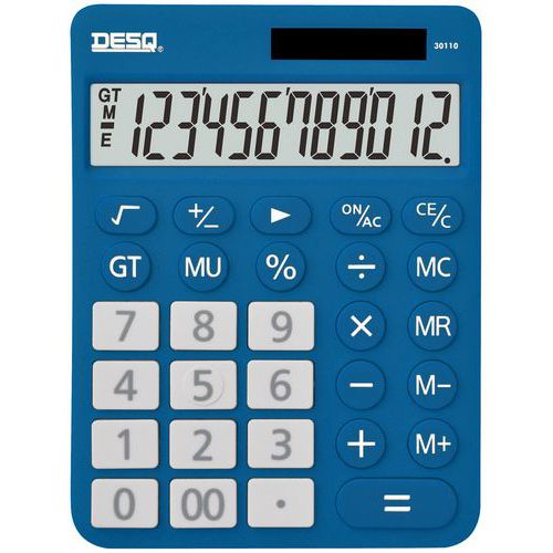 Calculadora grande Desq New Generation com 12 teclas – Desq