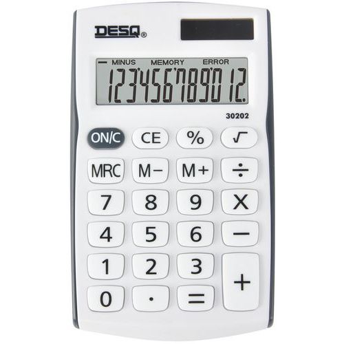 Calculadora de bolso com 12 teclas 30202 – Desq