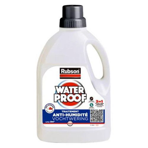 Tratamento para paredes interiores húmidas Waterproof – Rubson