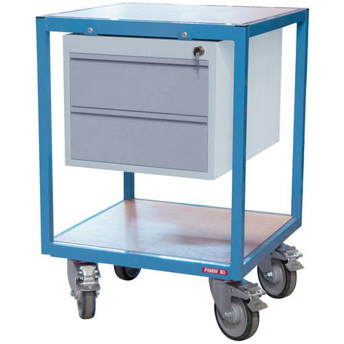 Carro com 2 gavetas – 400 kg – Fimm Carro com 2 gavetas – 400 kg – Fimm