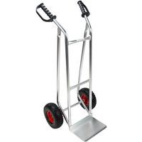 Transportador em alumínio de 200 kg – Rodas antifuros - Manutan Expert