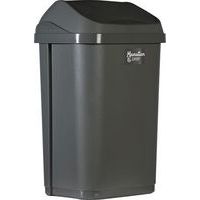 Caixote de lixo para casa de banho com tampa basculante 50 L - Manutan Expert