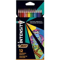 Lápis de cor Intensity triangulares de mina suave – BIC