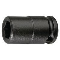 Chaves de caixa Impacto 3/8 sextavadas métricas