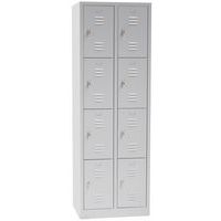 Cacifo multicompartimentos – 1 a 3 colunas – Com base, Tipo de vestiário: Com multi-compartimentos