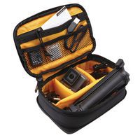 Câmera e bolsa de vídeo