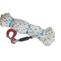 Corda em nylon com gancho para guincho de reboque manual