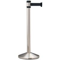 Poste de sinalização com correia 2 m, Ambiente de utilização: Interior, Correia cor: Preto