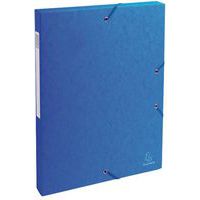 Caixa de arquivo com lombada de 60 Exabox em cartão lustrado A4