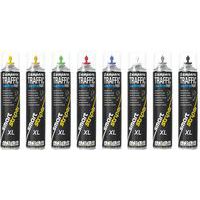 Conjunto de 6 aerossóis Traffic Extra Paint XL de 750 ml – Ampere System