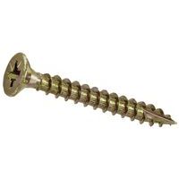 Parafuso para madeira Pozidriv, aço, cabeça fresada – 3,5 mm