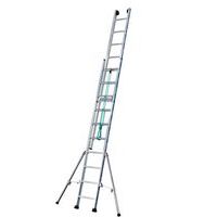Escada extensível com corda Platinium 300 – 2 planos – Tubesca