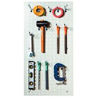 Painel e ganchos Perfo Light - kit B