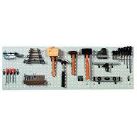 Painel e ganchos Perfo Light - kit C