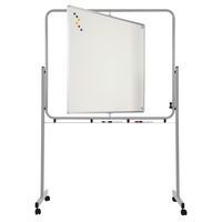 Quadro esmaltado, magnético e giratório em eixo vertical