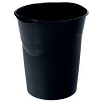 Caixote de lixo preto para papel de 14 L - Manutan Expert
