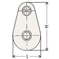 H = alturaL = largura