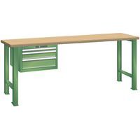 Bancada 27x36E com 3 gavetas – altura de 840 mm – Lista