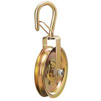 Polia de roda livre para corda Ø 20 mm – capacidade: 160 kg