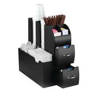 Organizador para cafeteria com 2 gavetas