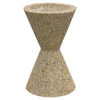 Cinzeiro em forma de cone – Betão