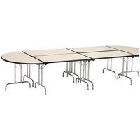 Mesa de reunião dobrável