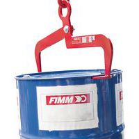 Pinça manual para bidões de metal e plástico – preensão vertical – capacidade de carga de 300 kg