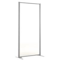 Divisória de separação KP+ - Em vidro - Altura 180 cm