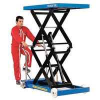 Mesa elevatória móvel - Capacidade de carga de 800 kg