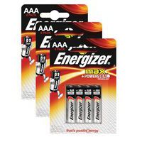 Pilha alcalina – MAX AAA/LR03 FSB8 – conjunto de 3 embalagens de 8 – Energizer