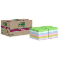Notas Super Sticky recicl. 47,6 x 47,6 mm – 12 blocos sort.