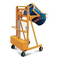 Basculador para bidões de 110 a 220 L Liftomat – com bateria