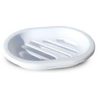 Saboneteira em plástico – branco – Arvix