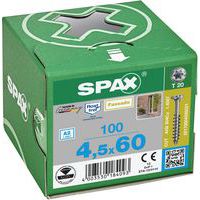 Caixa de parafusos de cabeça convexa pequenos TX de Ø 4,5 a 5 mm - Spax
