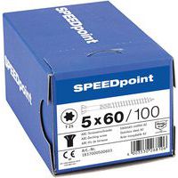 Caixa de parafusos de aço inoxidável A2 para terraço com cabeça abaulada TX Ø 5 mm - SpeedPoint