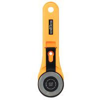 Faca de segurança rotativa ambidestra RTY-1G – lâmina de 45 mm de Ø – Olfa