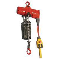 Diferencial pneumático de 1 secção fixo com gancho – capacidade de 125 kg a 500 kg