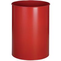Caixote de lixo redondo em metal - 30 l