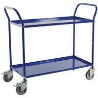 Carro de plataformas metal - 2 plataformas - Capacidade 250 kg