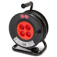 Enrolador de bricolagem, 4 tomadas, H05VV-F3G1.5MM2 – Velamp