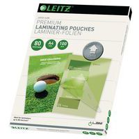 Bolsas de plastificação A4 UDT – 80 µm – conjunto de 100 – Leitz
